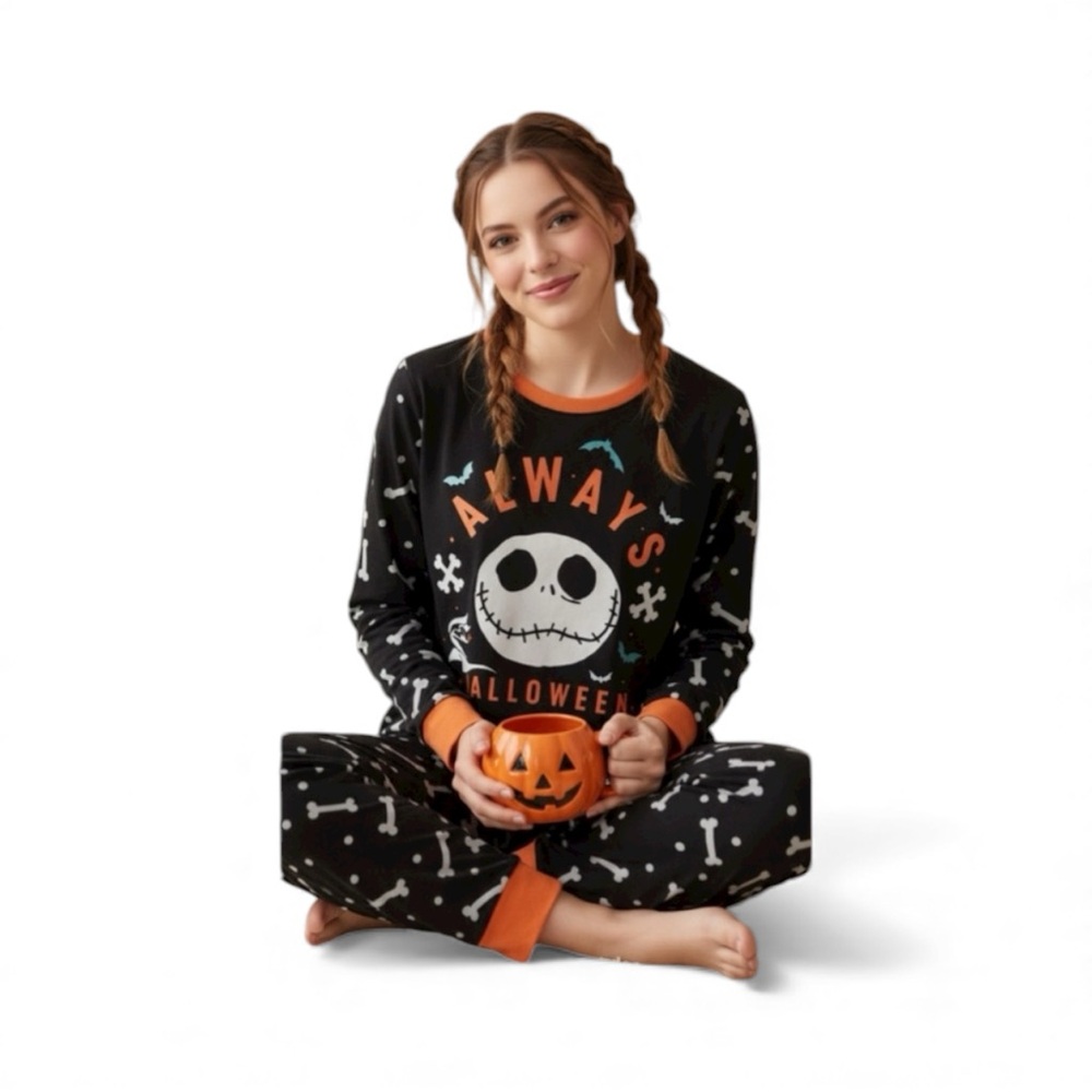 Disney Nightmare Before
Christmas Fleece Pajama Set
*Medium*Always Hallo…